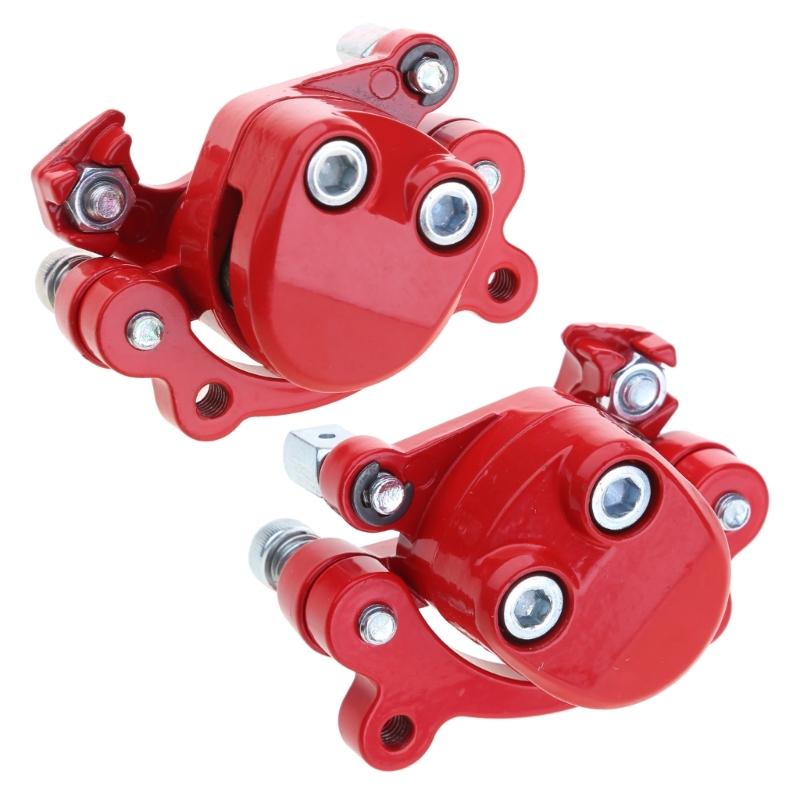 Front Rear Disc Brake Caliper Aluminum-alloy Mini Motorcylce Accessory for 47cc 49cc 2stroke Pocket Bike Mini Dirt Bike