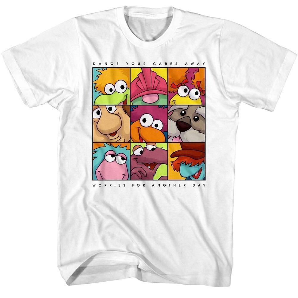 Fraggle Rock Face Cube Men T Shirt XXXXL