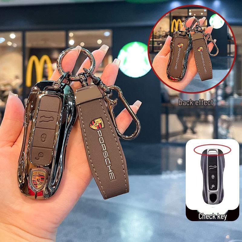 Vlastní kryt klíče pro dálkové ovladače Porsche Panamera, Macan, Cayenne, Taycan a 718