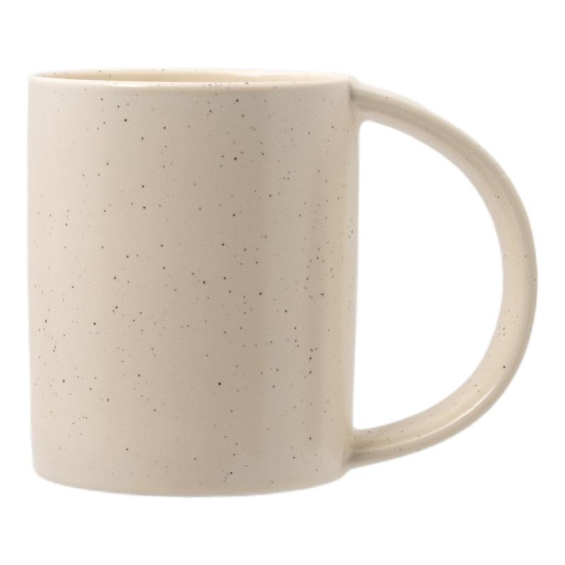 

Мінімалістичний стиль однотонна керамічна чашка для пари, побутова чашка для молока та вівсянки, чашка для кави з великою ручкою, чашка для пиття 301-400ml