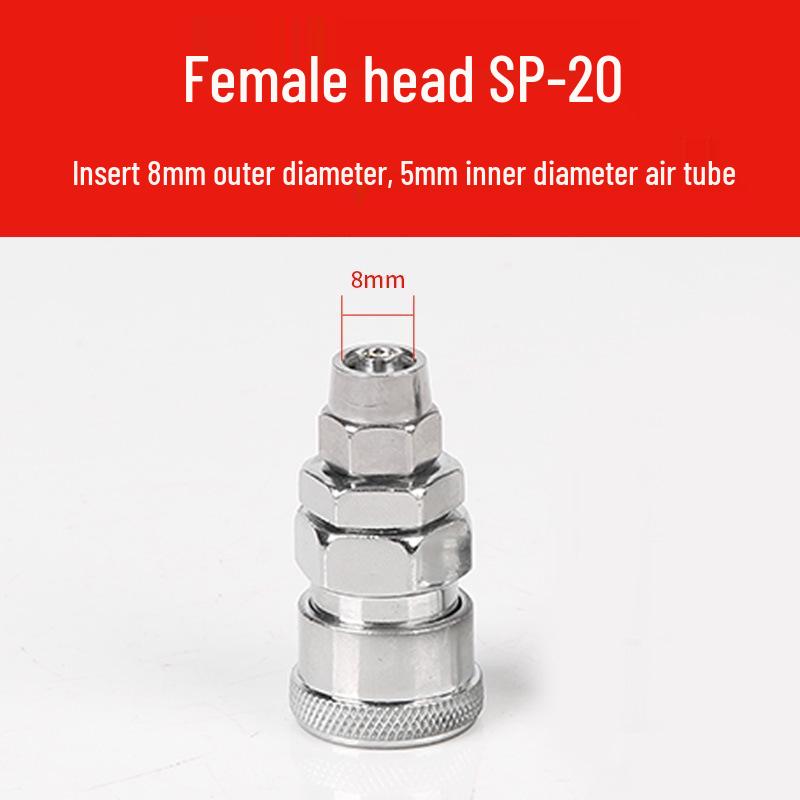 Pneumatic C-Type Quick Connector for Air Hose and Compressor Accessories
