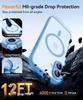 Magnetic Matte Translucent Armor Case For For Iphone 17 16 1 14 13 12 11 Pro Max Plus Air 16e For  Wireless Charge Cover