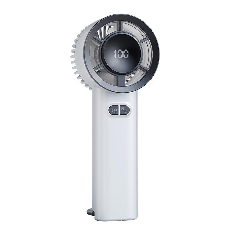 High-Speed Handheld Fan: USB Charging & Digital Display with 100 Speeds for Indoor/Outdoor Use