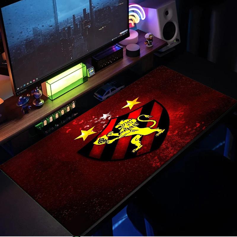 Club De Recife Symbol mouse pad, rubber base, esports desk mat, mouse pad for gamers and office use, gaming desk , easy to clean mat
