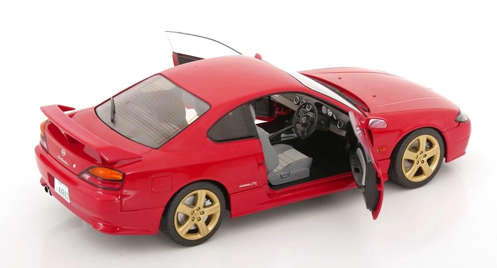 Solido Nissan Silvia S15 Aero 1999 Red SOLIDO Silvia Minicar 1/18 SPEC-R [Used]