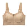 Front Zipper Women Wireless Seamless Full Cup Bra Large Breast Reduction Armpit Fat Collection