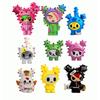 1 Pieza Tokidoki Licencia Oficial Cactus Friends Figura 3D Clip de Bolsa PVC Bolsa Ciega Modelo Anime Llavero Adorno de Escritorio