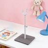 Versatile Doll Holder for Various Sizes Including Wooden Base Construction for Safe Use