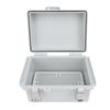 Outdoor Electrical Junction Box 125x175x90mm IP67 Water Proof Stainless Steel Hinge ABS Plastic