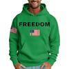 Casual Letter Print Men's Loose Hoodie
