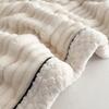 Faux Rabbit Plush Blanket For Autumn And Winter Thick Milk Velvet Nap Blankets For Single And Double Soft Cozy Warm Sofa Cover