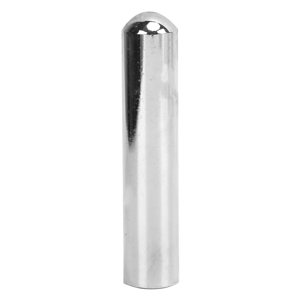 Guitar Slide Bar Stainless Steel Cylindrical Slider Musical Instrument Playing AccessoriesSilver