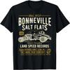 Retro Bonneville Salt Flats Utah Vintage Hotrod Design T-Shirt