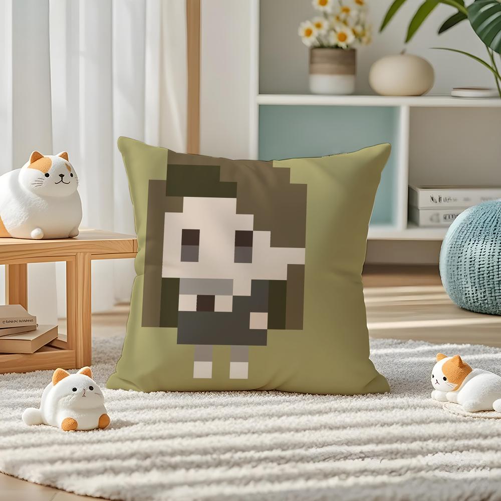 A-Ace Attorney Pillow Case Silky Elegant Comfort Sofa Bed Invisible Zipper
