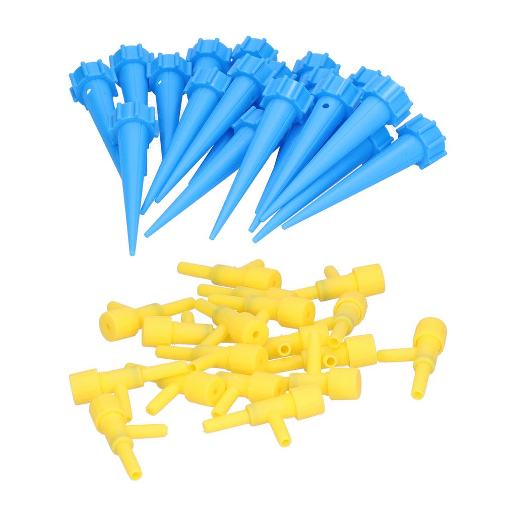 18PCS Self Watering Spikes Automatic Plant Watering Devices with Control Valve SwitchBlue