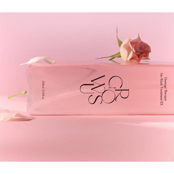 Growus Damage Therapy No-Wash Treatment EX (250ml) – Leave-in Hair Essence Mist for Silky Shine & Nourishment, Korean