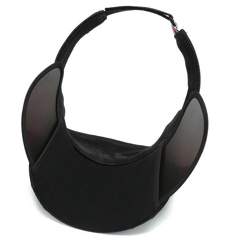 Empty top hat men's and women's spring and summer sunshade outdoor big eaves hat can pull the brim sun hat breathable sweat-absorbing retractable hat