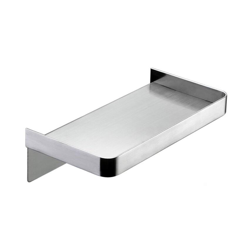 304 Stainless Steel Drill-Free Bathroom Phone Shelf