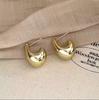 INS Style Water Drop Earrings - Cool, Elegant, European & American Style, Simple Alloy Geometric Design