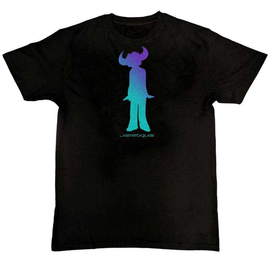 Jamiroquai Buffalo Gradient Graphic Print Mens T-Shirt