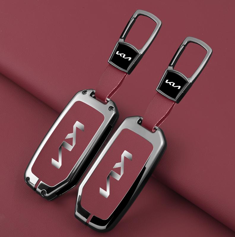ABCDGA1 Zinc Alloy Car Key Case Cover Shell Bag For KIA Sportage R GT Stinger Sorento Ceed Cerato Forte Niro Soul Telluride Accessories