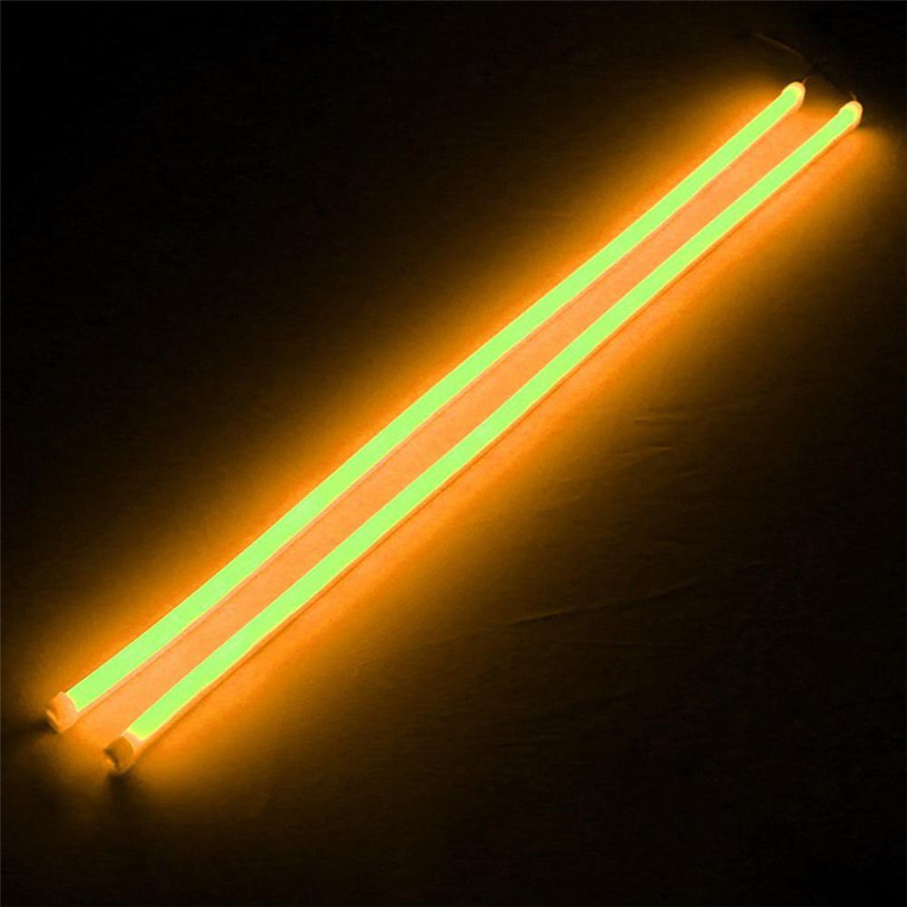 2 Pcs 60Cm Soft Flexible Car Flowing Led Light Strip Drl Turn Signal Lamps Dc12V