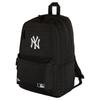 New Era MLB New York Yankees Delaware Backpack, Unisex Black Backpack