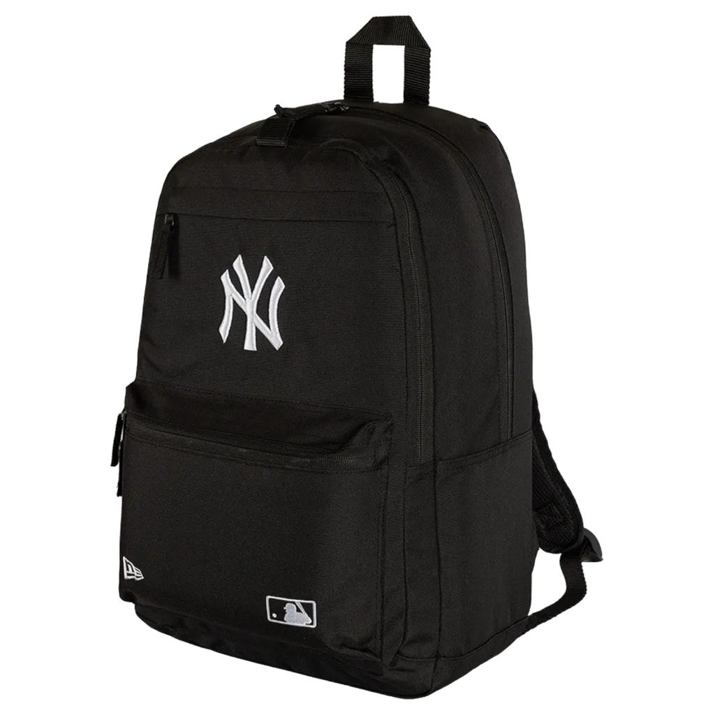 New Era MLB New York Yankees Delaware Backpack, Unisex Black Backpack
