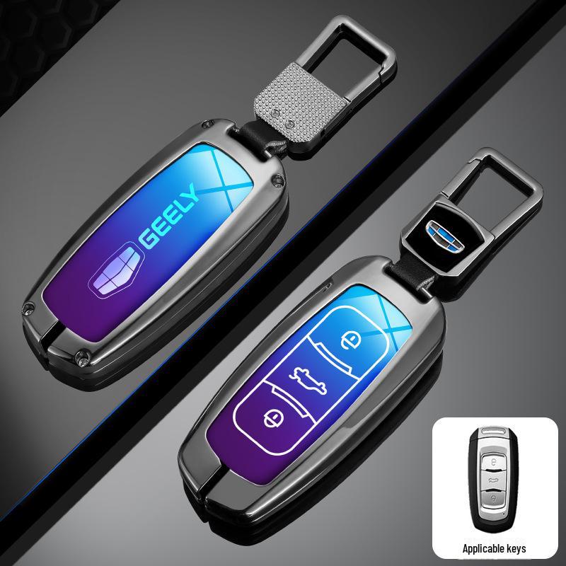 Compatible Key Cover for Geely Xingyue L, Xingrui, 4th Gen Dihao, Boyue, Binyue, Icon, Vision, and X6 Cars