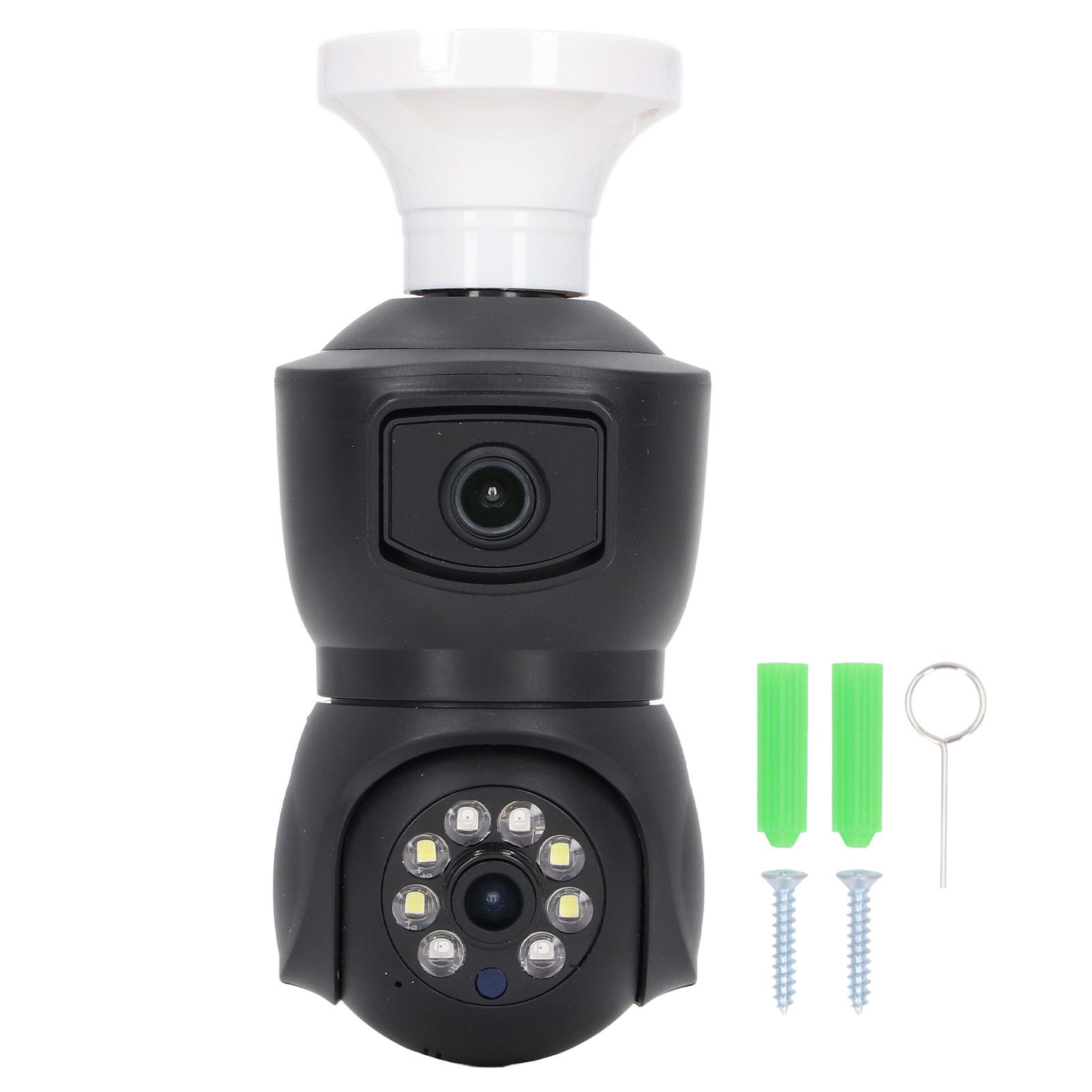 

360 Degree HD Camera WiFi Wireless Monitoring Camera Home Security Camera with E27 Light Socket