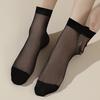 1/5/10 Pairs Women's Socks Breathable Sheer Stockings Casual Ankle Socks for Spring and Summer