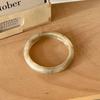 Elegant Smudged Fine Bangles Smooth Round Thin Resin Bracelets Colorful Exaggerated Wrist Bracelets Gifts