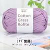 Cotton grass thread raffia handmade DIY wool material bag woven bag hat line direct sales