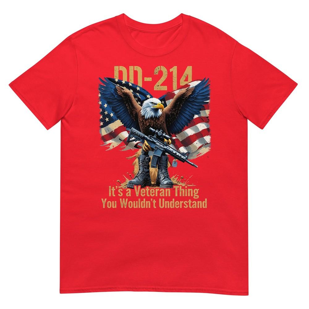 Its A Veteran Thing Us Flag Retired Eagle Army Tshirt S
