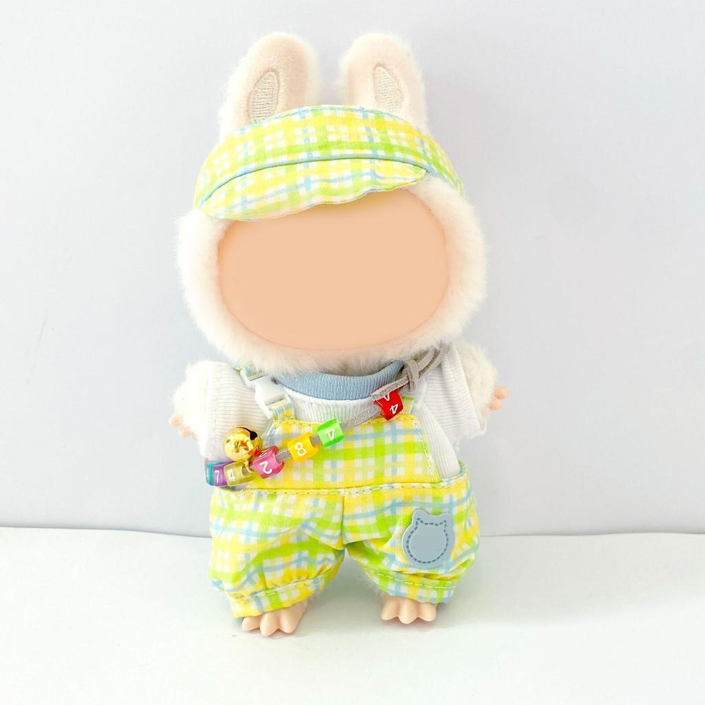 Colorful Set 17cm Creative Outfit Three-piece Set Doll Accessories (doll Not Included)