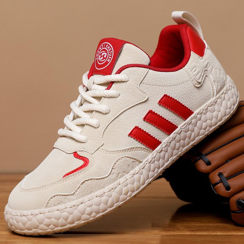 

Мужская обувь осень и зима 2025 новая пушистая замшевая повседневная обувь универсальная трендовая на мягкой подошве трехполосная обувь для скейтборда мужская обувь для вождения 44