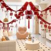 Chinese Style Wedding Latte Art Hanging Decoration for Living Room & Bridal New Room