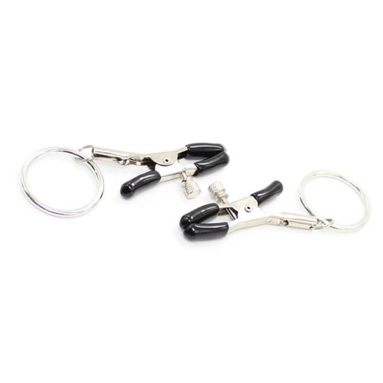 Women Nipple Clamps Breast Ring Clips Slavery Bondage Exotic Adult Sex Toys