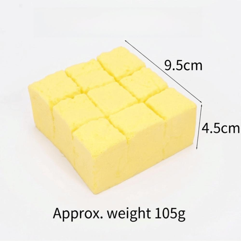 Wet Soft Slow Rebound Tofu Toy Slow Rebound Simulation Tofu Toy Tofu Squeezable Toy Ornament Use