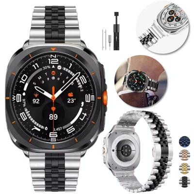 Metal Band for Samsung Galaxy Watch Ultra Strap 47mm Bracelet Coorea for Samsung Galaxy Watch 8 44 40mm/8 Classic 46mm Watchband