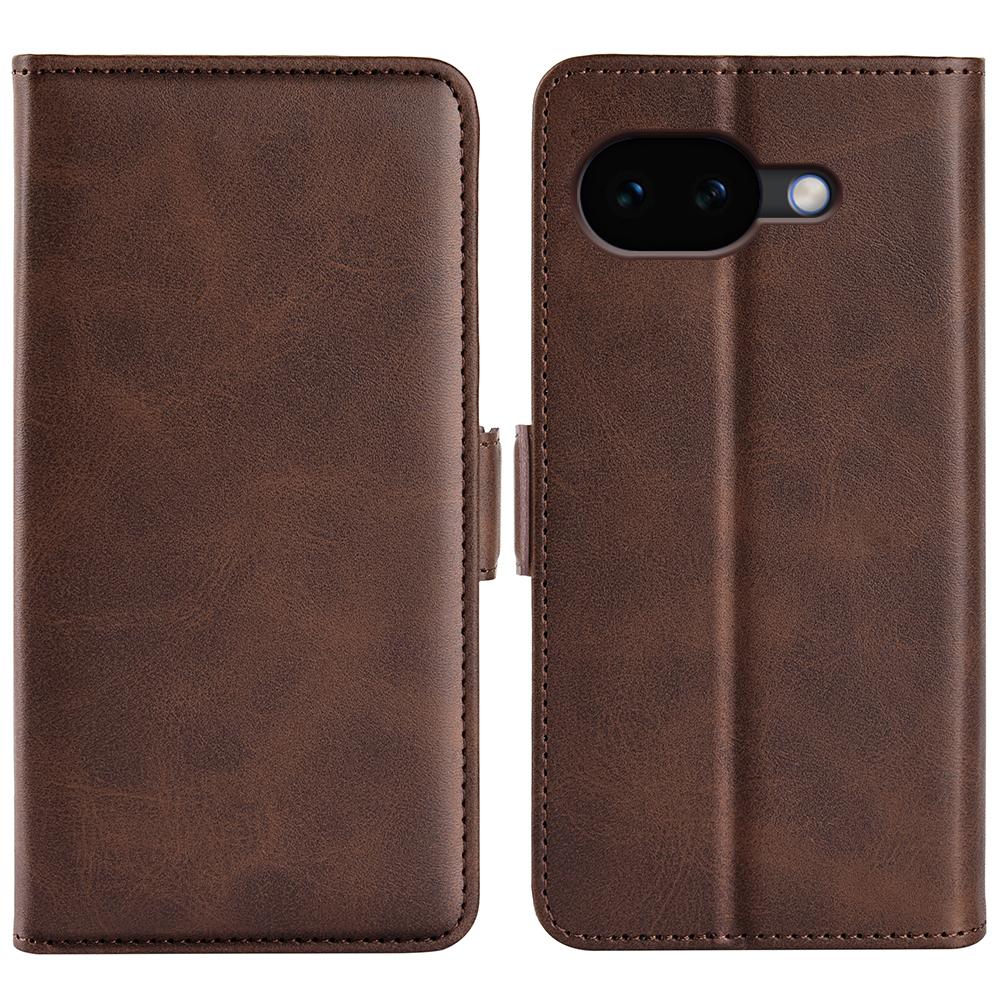 For Google Pixel 10a Case Calf Texture Leather Wallet Phone Cover