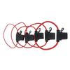 In Line Automotive Fuse Socket Mini Blade Waterproof Fuse Holder Splash-Proof 32V 50A With Fuse Blade Disconnect Switch Socket