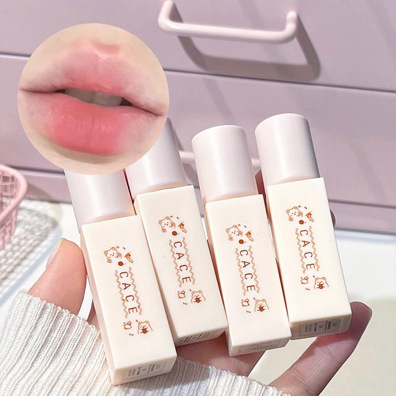CACE Süßer Bär Cremiger Mattes Lippen-Schlamm: Hohe Pigmentierung, Nicht austrocknend, Feine Textur, Beliebte Farben.