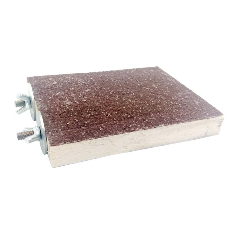 Pet Supplies Bird Stand Platform Playground Natural Wood Paw Grinding Clean for Parrots Cage Tool