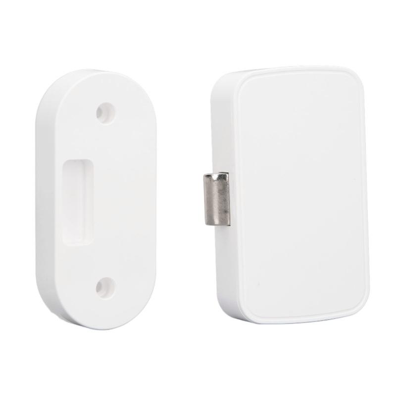 Smart Fingerprint Cabinet Lock No Drilling Hidden Drawer Wardrobe Lock Child Safety Electric Fingerprint Lock For Drawers