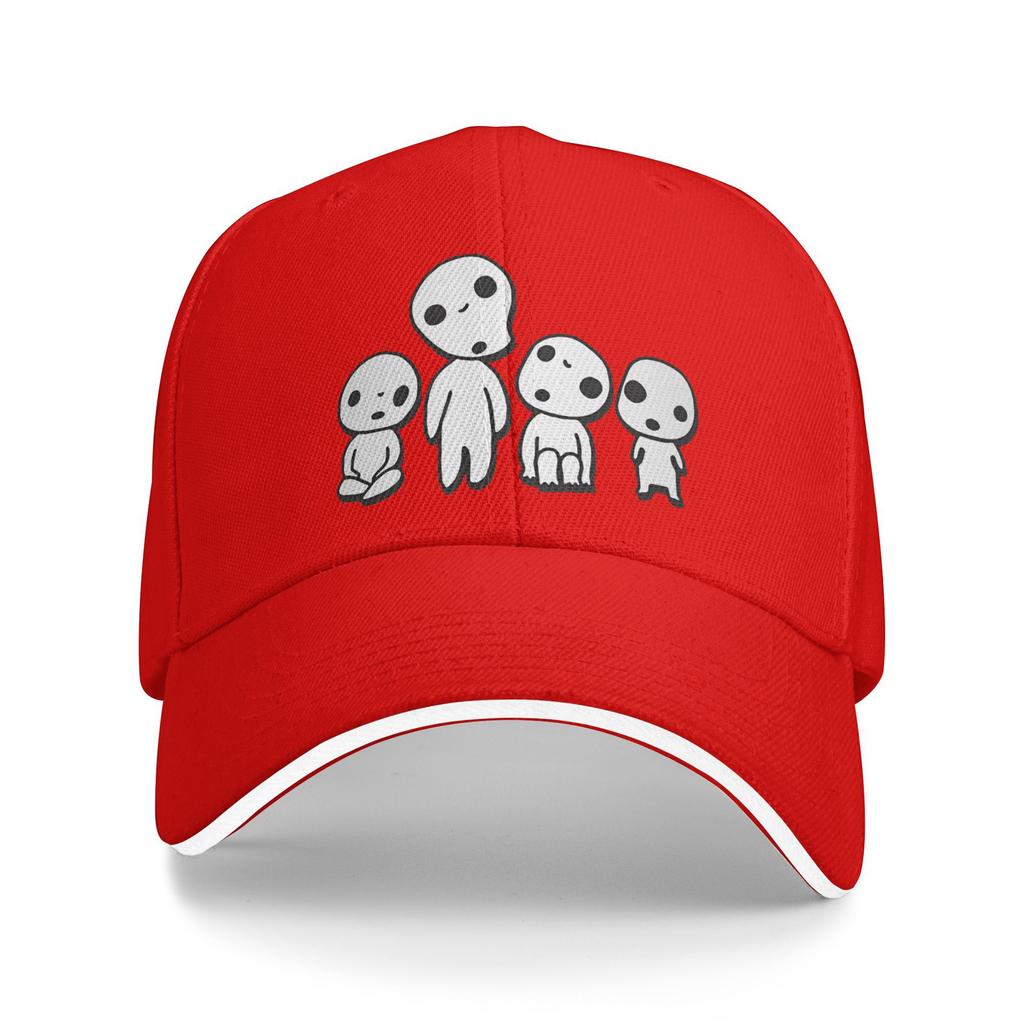 Unisex Women Kodama princess mononoke  Hat Trendy Baseball Cap  Trucker Hat Golf Headewear Adjustable Fit