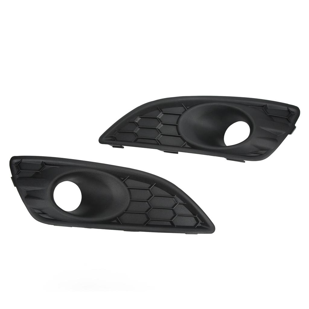1 Pair Front Bumper Fog Lamp Grille D2BZ15266CB Fog Light Cover Replacement for Ford Fiesta JA8