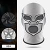 Maschera da Wrestling Maschera da Pugilato Maschera Facciale Elastica in Seta di Latte Tessuto Lycra Maschera per Feste in Costume Maschera Stampata per Feste di Halloween