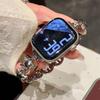 Cute Star Metal Chain Band for Apple Watch Series 1‑11 SE Ultra  38‑49mm Women Wrist Strap