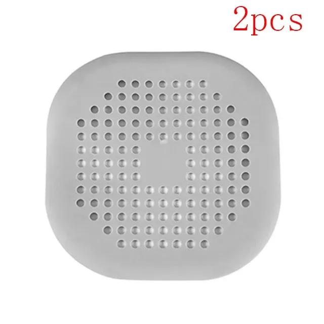 

Silicone Hair Filter Sink Drain Stopper Anti Blocking Strainer for Bathroom Shower Bathtub Kitchen Floor Drain Deodorant Plug